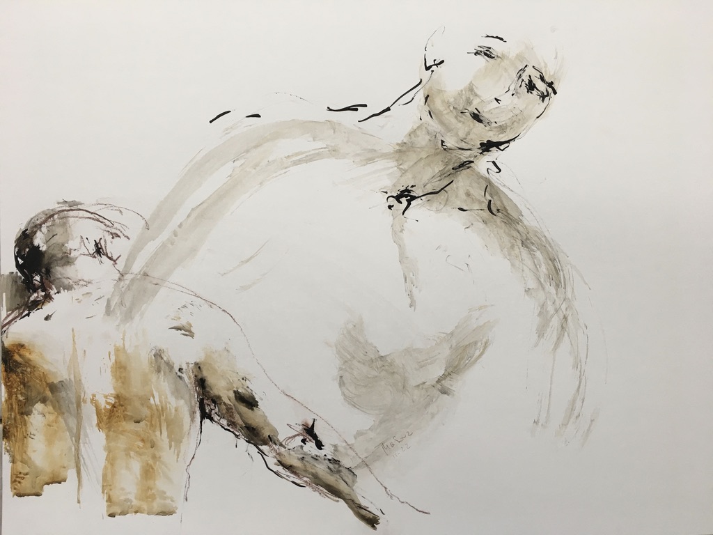 sans titre Peinture Françoise Bancon
